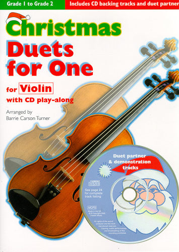 CHRISTMAS DUETS FOR ONE(+CD) 【輸入:ヴァイオリン】
