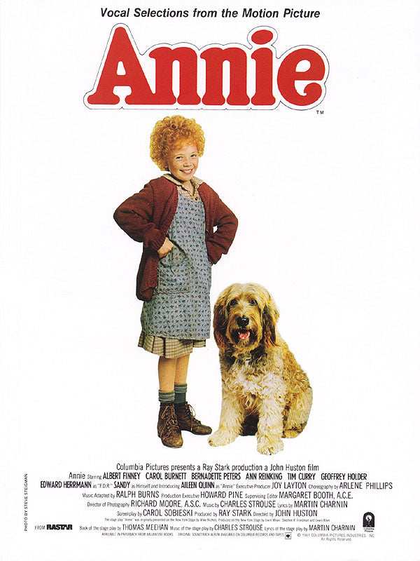 ストロース:映画「アニー」より 【輸入:ヴォーカルとピアノ】