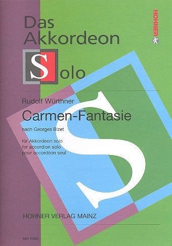 ヴュルトナー:カルメン幻想曲 【輸入:アコーディオン】
