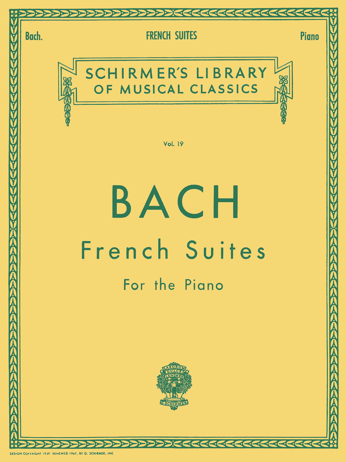 バッハ:フランス組曲 BWV 812-817 【輸入:ピアノ】