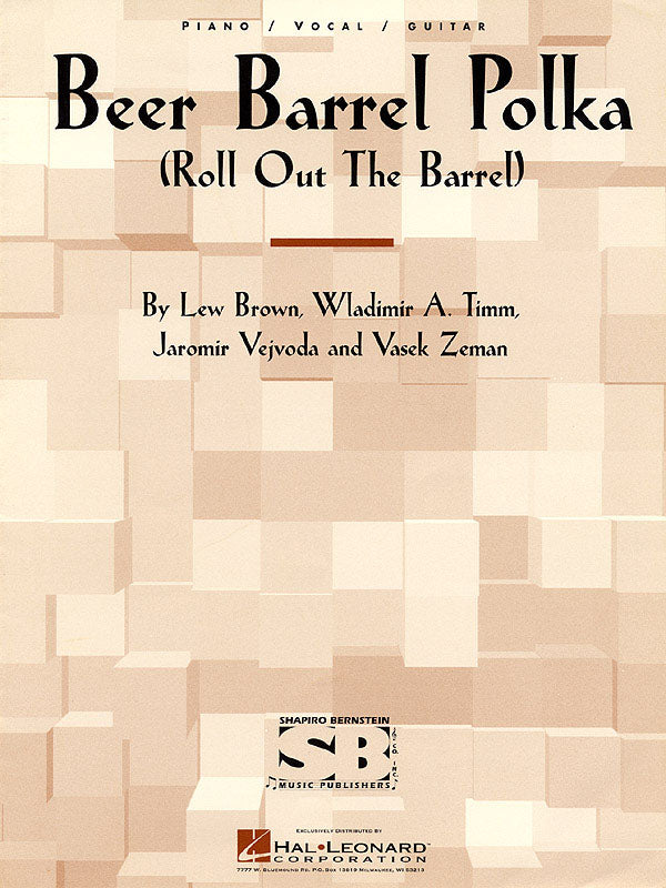 ブラウン:BEER BARREL POLKA 【輸入:ヴォーカルとピアノ】