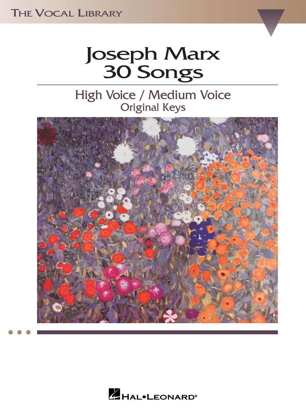 マルクス:ヨーゼフ・マックス - 30の歌曲 (高声用/中声用) 【輸入:ヴォーカルとピアノ】