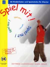 SPIEL MIT!(66 KINDERLIEDER UNDSPIELSTUCKE)(+CD) 【輸入:ピアノ】