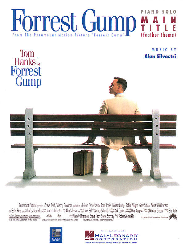 FORREST GUMP MAIN TITLE(FEATHER THEME): PIANO SOLO 【輸入:ヴォーカルとピアノ】