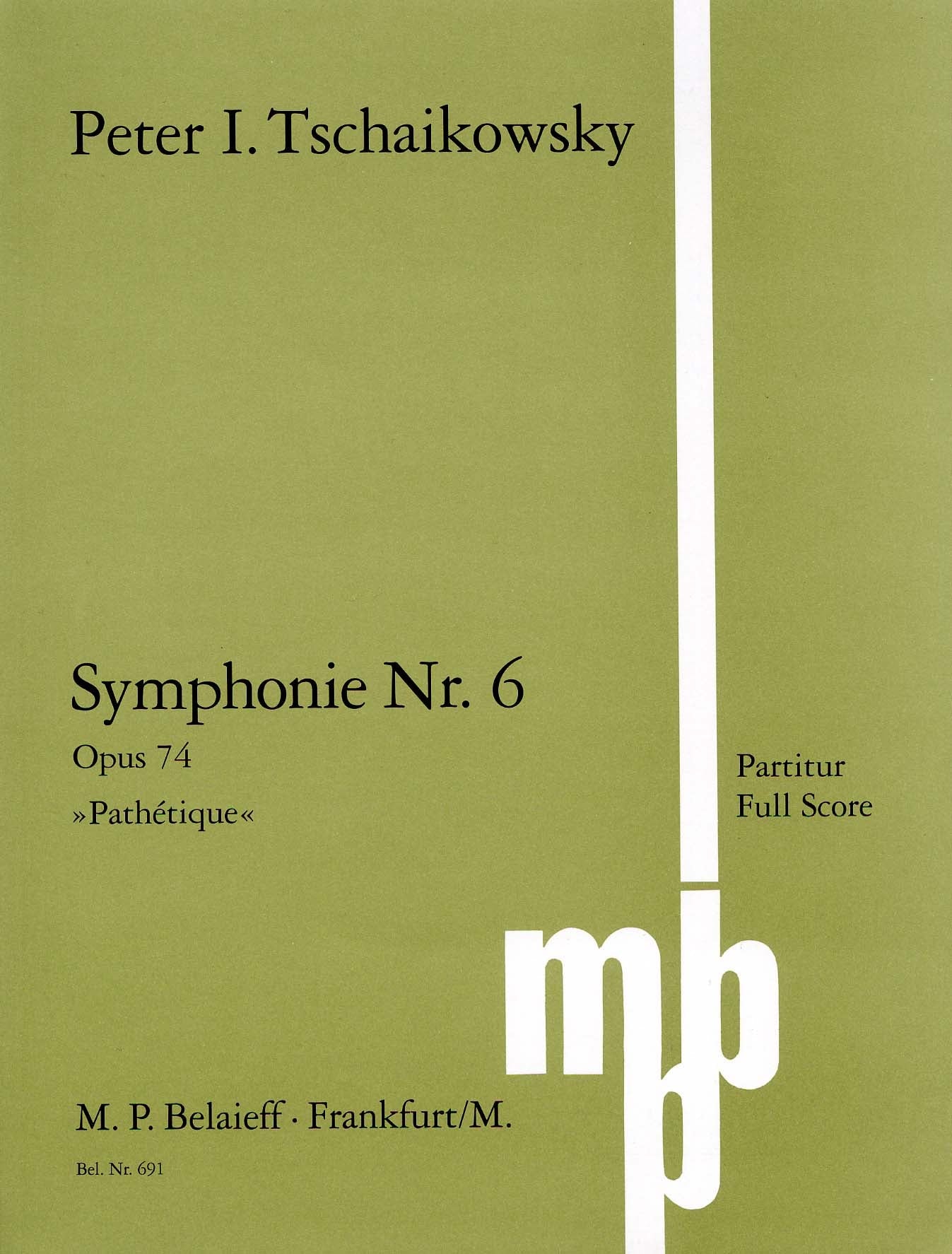 チャイコフスキー：交響曲 第6番 ロ短調 Op.74 「悲愴」/Ekimovsky編