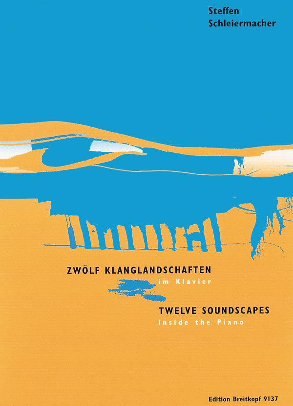シュルマイエルマッヒャー:12 KLANGLANDSCHAFTEN IM KLAVIER(+CD) 【輸入:ピアノ】