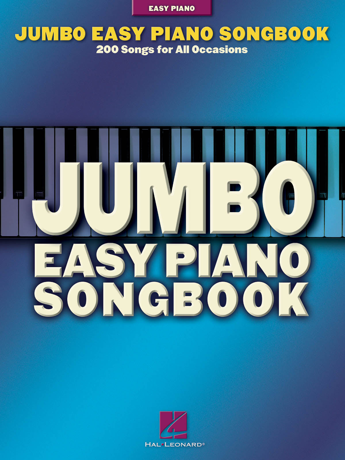 JUMBO EASY PIANO SONGBOOK: 200 SONGS 【輸入:ヴォーカル/ピアノ/ギター】