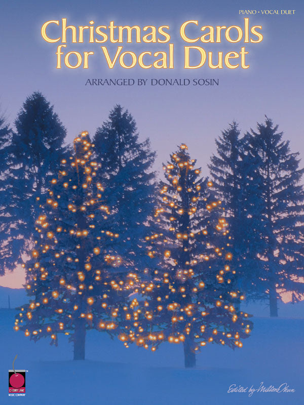 CHRISTMAS CAROLS FOR VOCAL DUET/SOSIN 【輸入:ヴォーカル/ピアノ/ギター】