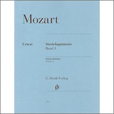 モーツァルト:弦楽五重奏曲集 第1巻: KV 174/原典版/Seiffert & Herttrich 【輸入:室内楽(パート譜)】