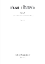 フラー:ピアノ五重奏のための「シュプール」 【輸入:室内楽(スコア)】