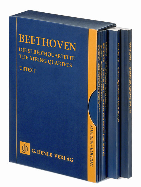 ベートーヴェン：弦楽四重奏曲全集/原典版 - 7巻セット: スタディ