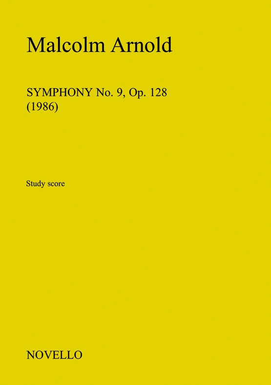 アーノルド:交響曲 第9番 Op.128 【輸入:オーケストラ(スコア)】