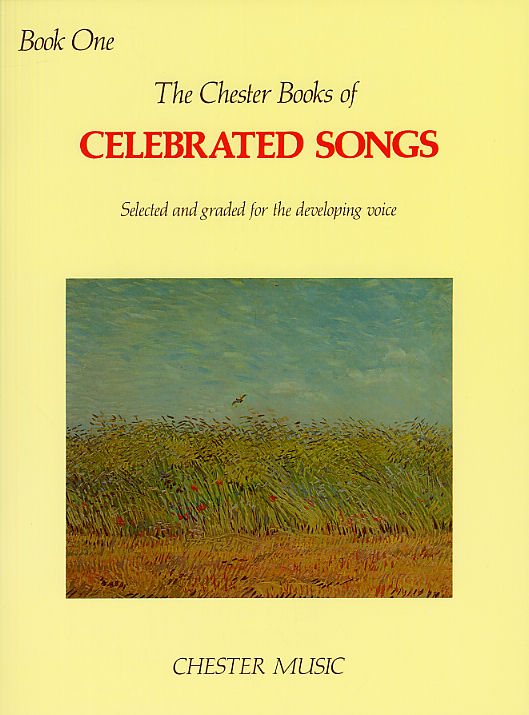 CHESTER BOOK OF CELEBRATED SONGS, THE BOOK.1(H/M) 【輸入:ヴォーカルとピアノ】