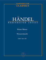 ヘンデル:組曲「水上の音楽」 HWV 348-350/原典版/ベスト編: スタディ・スコア 【輸入:オーケストラ(スコア)】