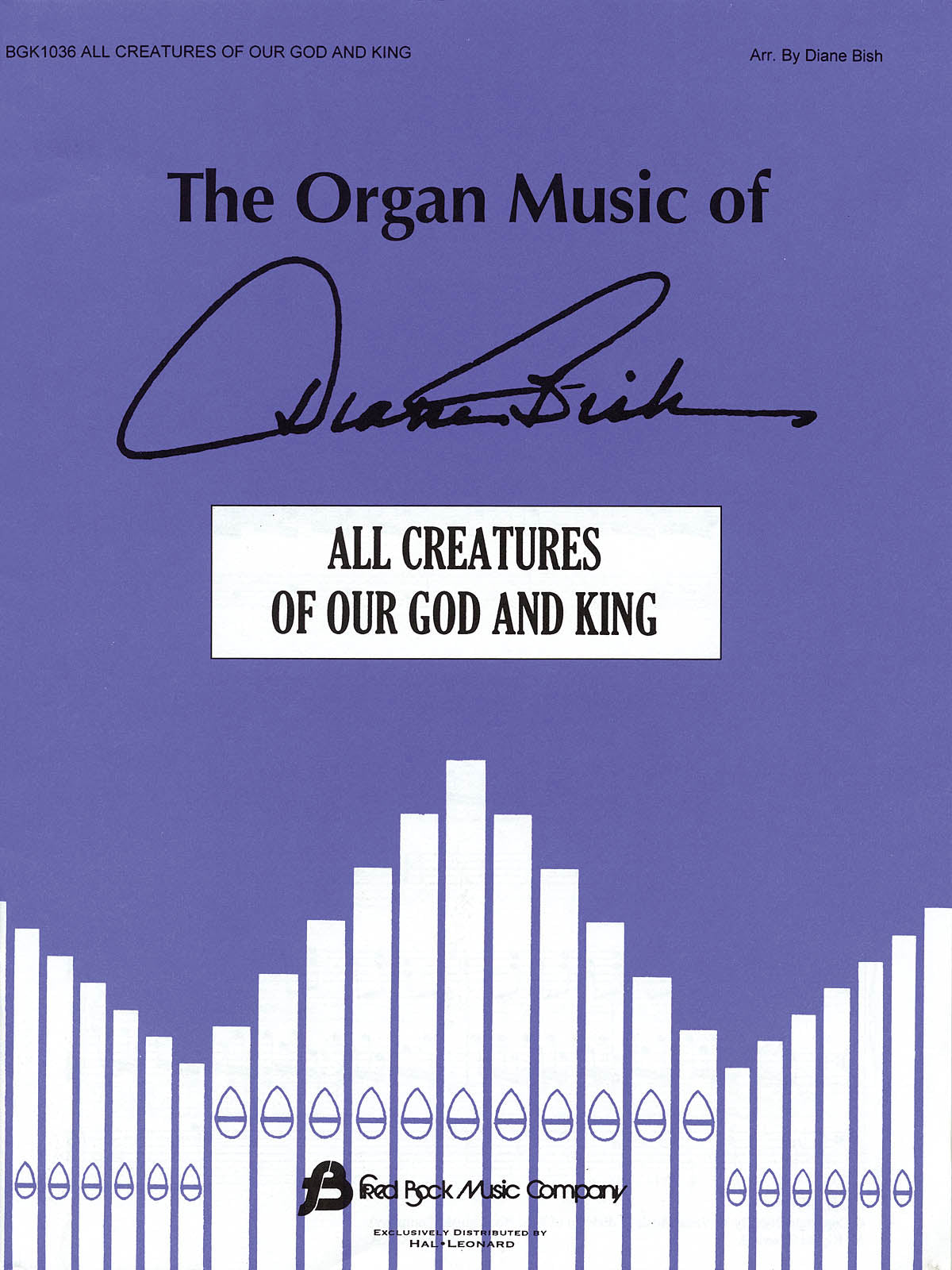 INTRODUCTION & THEME & VARIATIONS ON ALL CREATURE 【輸入:オルガン】