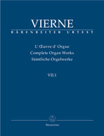 ヴィエルヌ:SAMTLICHE ORGELWERKE VII.1: OP.51 【輸入:オルガン】