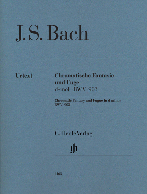 バッハ:半音階的幻想曲とフーガ ニ短調 BWV 903/原典版/Dadelsen & Ronnau編(運指なし) 【輸入:ピアノ】