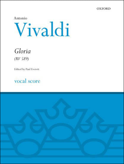 ヴィヴァルディ:GLORIA RV 589(S,A,T,B)/L/EVERETT 【輸入:合唱とピアノ】