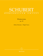 シューベルト:WINTERREISE OP.89 D 911(H)/DURR 【輸入:ヴォーカルとピアノ】