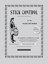 ストーン:スティック・コントロール 【輸入:打楽器】