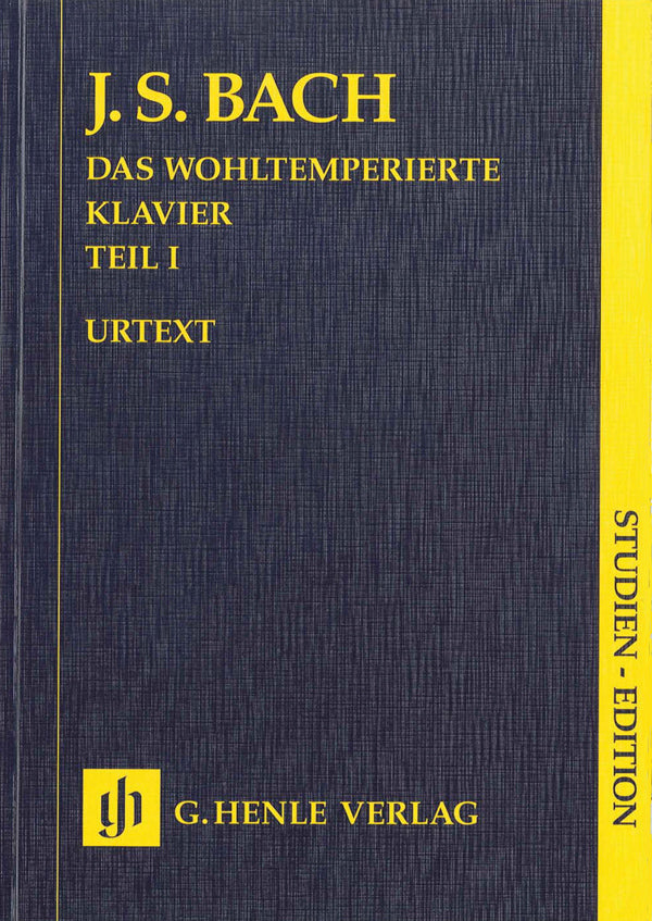 バッハ:平均律クラヴィーア曲集 第1巻 BWV 846-869/原典版/Heinemann編: スタディ・スコア 【輸入:独奏曲(スコア)】