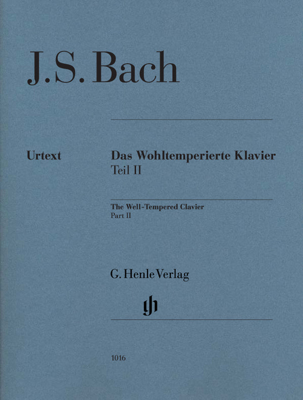 バッハ:平均律クラヴィーア曲集 第2巻 BWV 870-893/原典版/富田編/運指なし 【輸入:ピアノ】