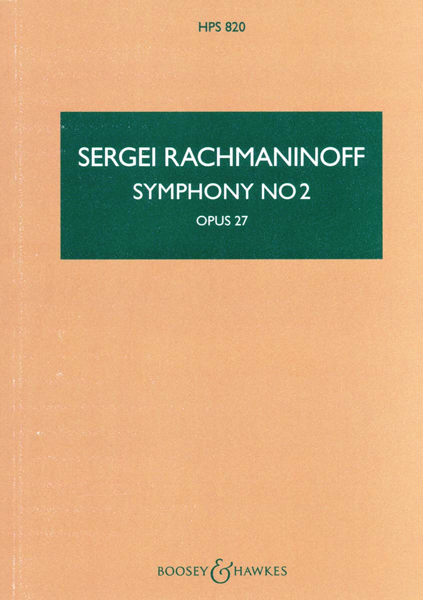 ラフマニノフ：交響曲 第2番 ホ短調 Op.27: スタディ・スコア 【輸入 