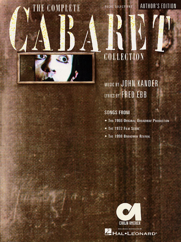 カンダー:ミュージカル「キャバレー」コンプリート・コレクション 【輸入:ヴォーカルとピアノ】