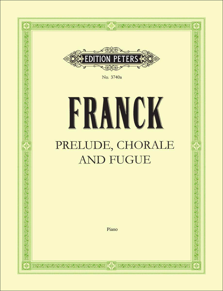 フランク:前奏曲、コラールとフーガ 【輸入:ピアノ】