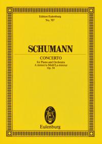 シューマン Konzert Op.54 フルスコア シューマン：ピアノ協奏曲 イ短調 Op.54: スタディ・スコア 【輸入