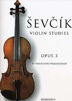 シェフチーク(セヴシック)：40の変奏曲 Op.3 【輸入：ヴァイオリン】