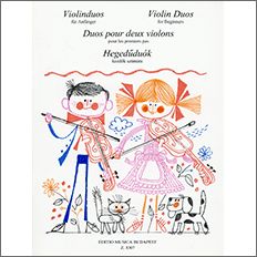 初心者のためのバイオリン二重奏曲集 【輸入:ヴァイオリン】
