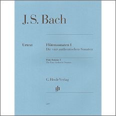 バッハ:フルート・ソナタ集 BWV 1034-1035, 1030, 1032/原典版 【輸入:フルート】