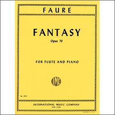 フォーレ:幻想曲 ハ長調 Op.79 【輸入:フルート】