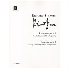 シュトラウス:歌曲集 第1巻(高声用)(独語・英語) 【輸入:ヴォーカルとピアノ】
