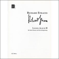 シュトラウス:歌曲集 第2巻(高声用)(独語・英語) 【輸入:ヴォーカルとピアノ】