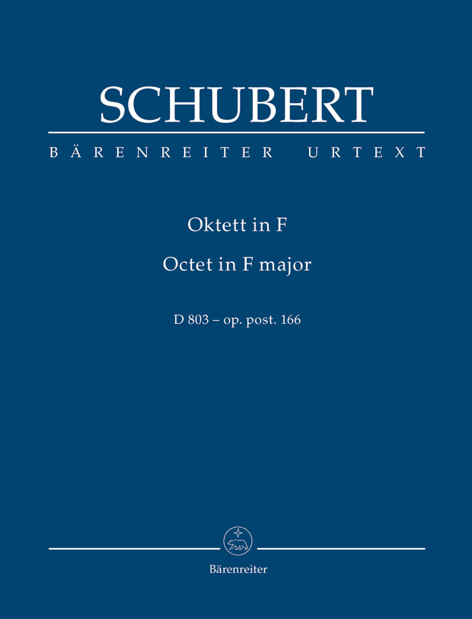 シューベルト：八重奏曲 ヘ長調 Op.166/新シューベルト全集版 【輸入：室内楽(スコア)】