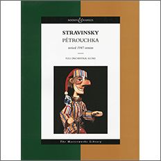 ストラヴィンスキー:バレエ音楽「ペトルーシュカ」(1947年改訂版): 大型スコア 【輸入:オーケストラ(スコア)】