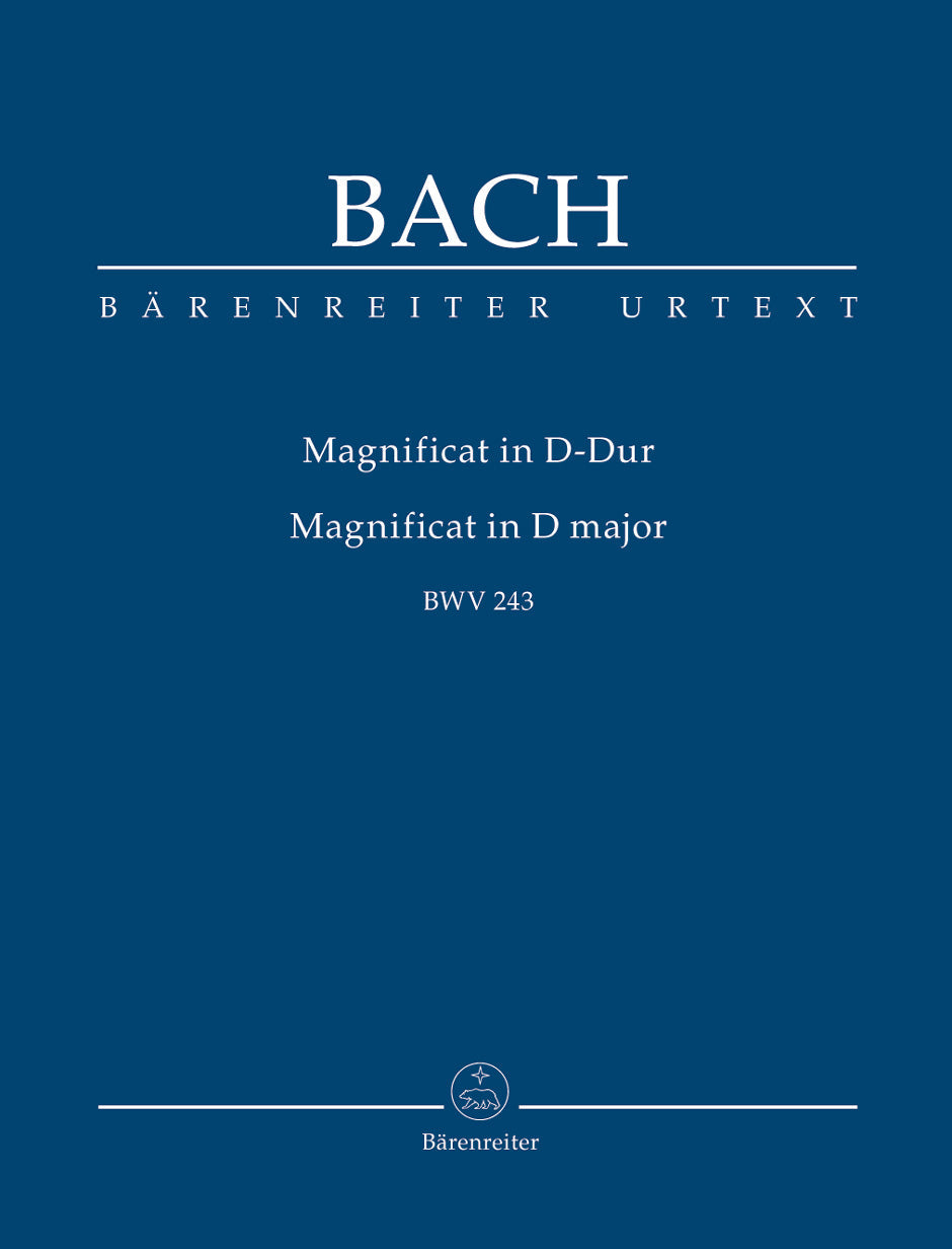 バッハ:マニフィカート ニ長調 BWV 243(第2稿)/原典版/Durr編: スタディ・スコア 【輸入:合唱とオーケストラ】