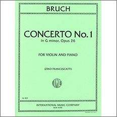 ブルッフ：バイオリン協奏曲 第1番 ト短調 Op.26/フランチェスカッティ
