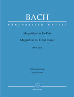 バッハ:マニフィカート 変ホ長調 BWV 243a: 初稿(ラテン語)/原典版/Durr編/新バッハ全集版 【輸入:合唱とピアノ】