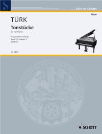 テュルク:連弾のための音の小品 第2巻 【輸入:ピアノ】