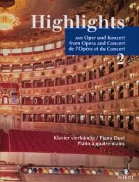 HIGHLIGHTS AUS OPER UND KONZERT 2 【輸入:ピアノ】