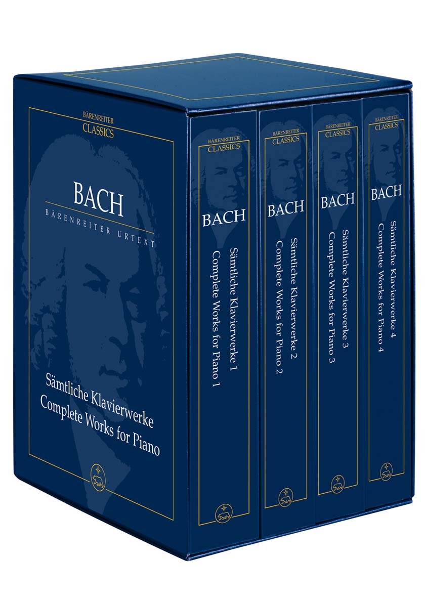 バッハ：ピアノ作品集 全4巻/新バッハ全集版に基づく原典版 - 4巻 