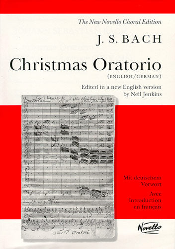 バッハ:クリスマス・オラトリオ BWV 248 (独語・英語) 【輸入:合唱とピアノ】