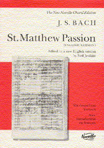 バッハ:マタイ受難曲 BWV 244 (独語) 【輸入:合唱とピアノ】