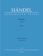 ヘンデル:オペラ「リナルド」 HWV 7a(1711年版)(伊語・独語)/原典版/Kimbell編 【輸入:ヴォーカルとピアノ】