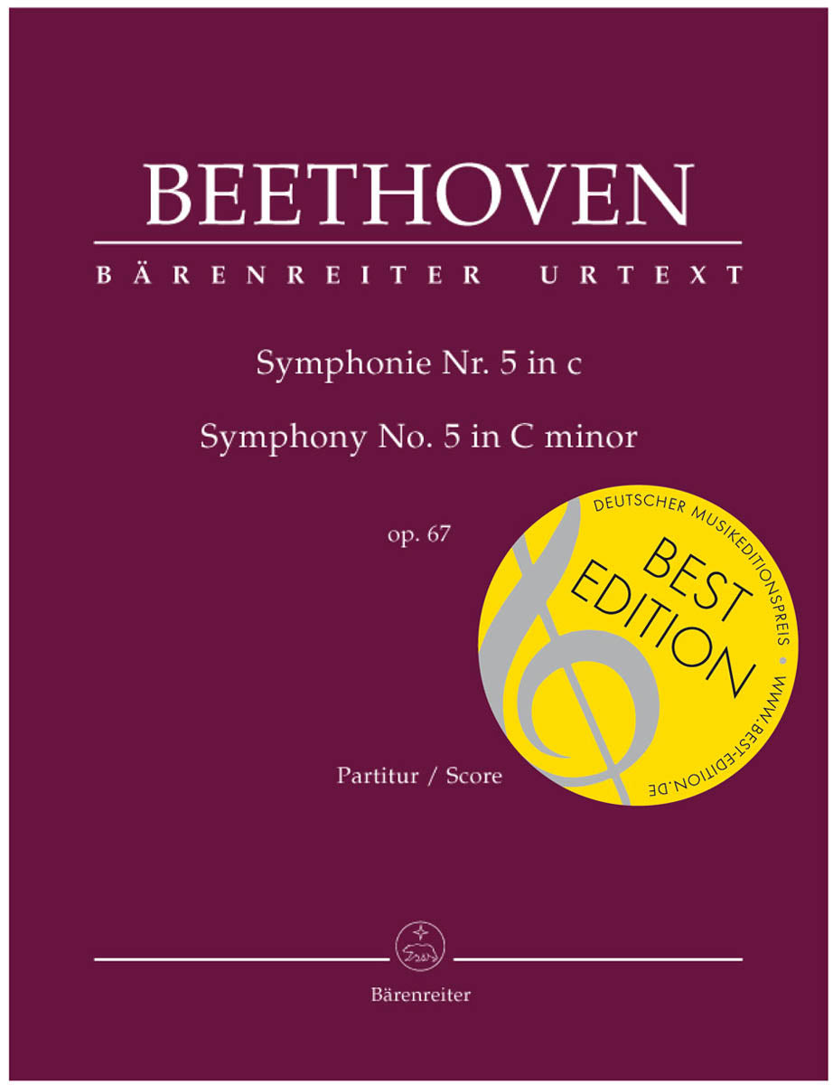 ベートーヴェン：交響曲 第5番 ハ短調 Op.67 「運命」/原典版/デル・マー編: 指揮者用大型スコア 【輸入：オーケストラ(スコア)】