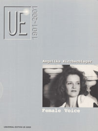 ANGELIKA KIRCHSCHLAGER: FEMALEVOICE 【輸入:ヴォーカルとピアノ】
