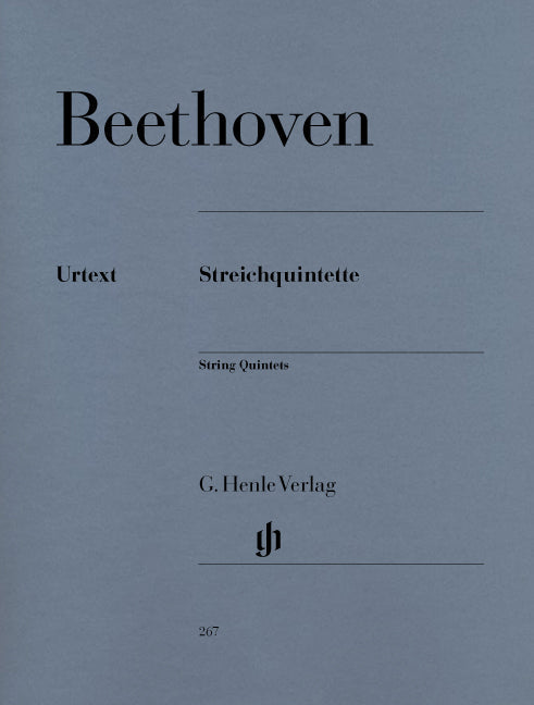 ベートーヴェン:弦楽五重奏曲 Op.4, 29, 104、フーガ Op.137、Hess 40/原典版/Kurth編 【輸入:室内楽(パート譜)】